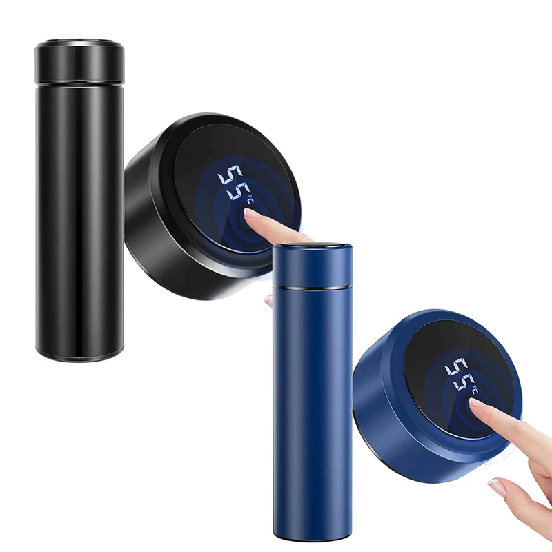 Coffee Cups Travel Mugs, 500Ml Water Bottle Vacuum Insulating Cup, LED Touchscreen Temperature Gauge
Coffee Cups Travel Mugs, 500Ml Water Bottle Vacuum Insulating Cup, LED Touchscreen Temperature Gauge