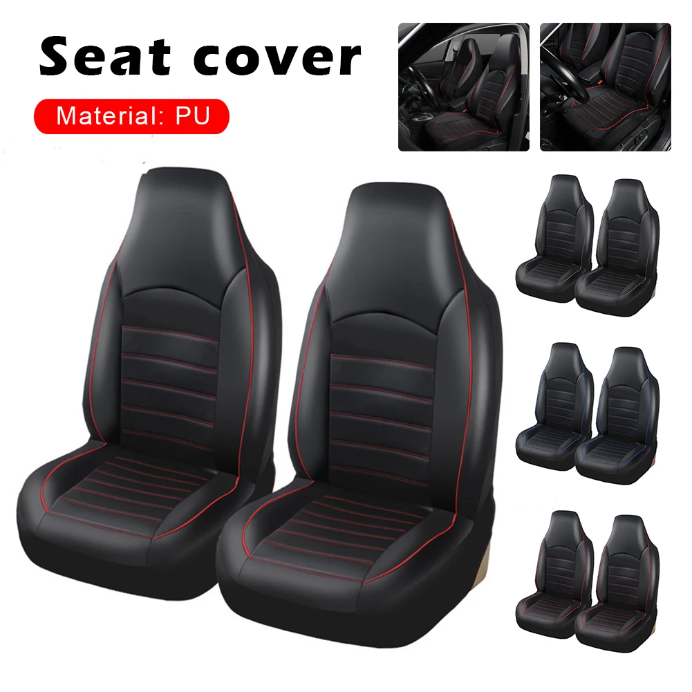 PU Leather Front Car Seat Cover High Bucket Front Seat Cover Wear-Resistant Seat Pad Auto Interior Accessories
PU Leather Front Car Seat Cover High Bucket Front Seat Cover Wear-Resistant Seat Pad Auto Interior Accessories