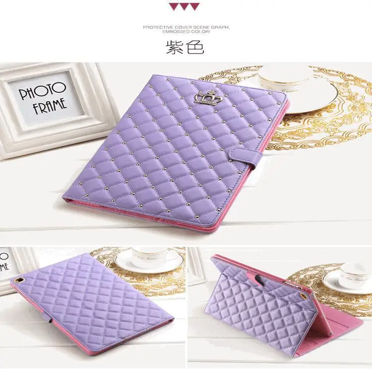 Applicable iPad10.2 diamond crown case AIR3 Pro11 inch buckle smart mini6 sleep leather case
Applicable iPad10.2 diamond crown case AIR3 Pro11 inch buckle smart mini6 sleep leather case