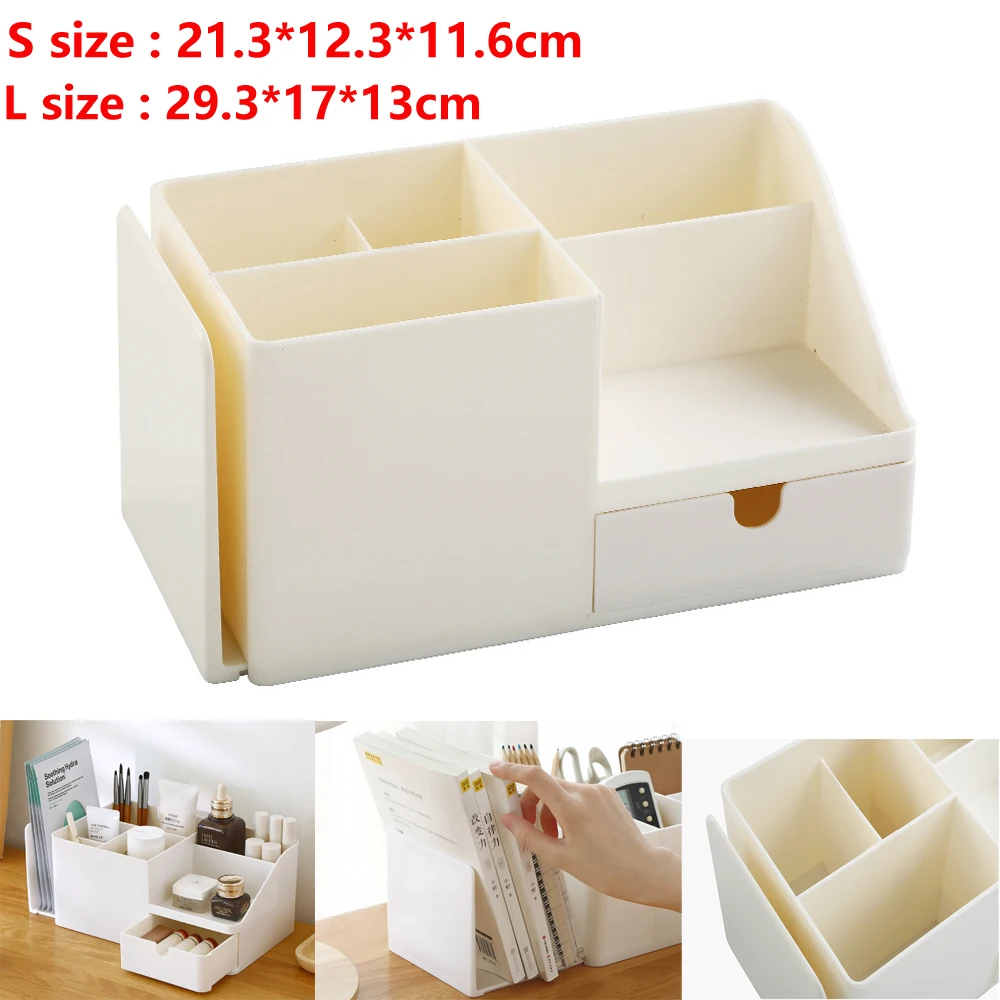 

Desktop Storage Box Office Sundries Organizer File Organizer Bins Home Storage Holder Student Rack Drawer-type Stretchable Box