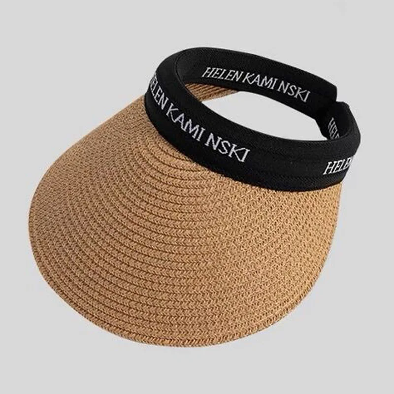Internet Hot Straw Knitted Peaked Cap Air Top Women's Spring and Summer Korean Sun Protection Sun-Shade All-Match Sun Hat
Internet Hot Straw Knitted Peaked Cap Air Top Women's Spring and Summer Korean Sun Protection Sun-Shade All-Match Sun Hat