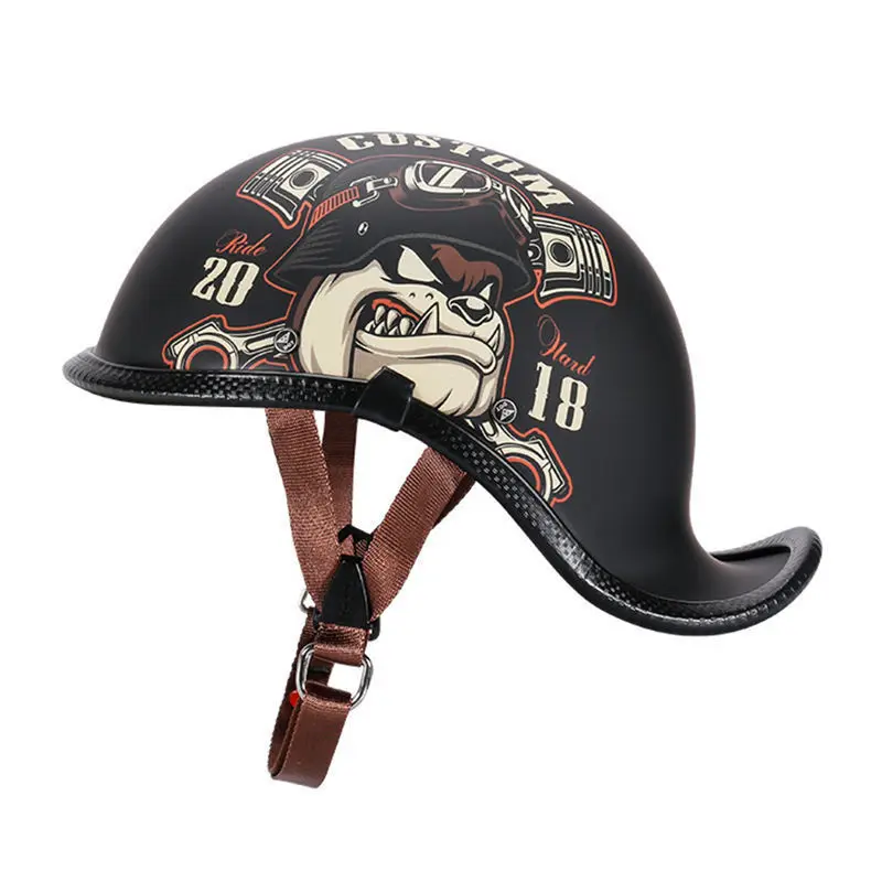 Vintage Men Women Scooter Half Helmet European And American Personality Electric Car Hard Hat Street Travel Motorcycle Equipment
Vintage Men Women Scooter Half Helmet European And American Personality Electric Car Hard Hat Street Travel Motorcycle Equipment