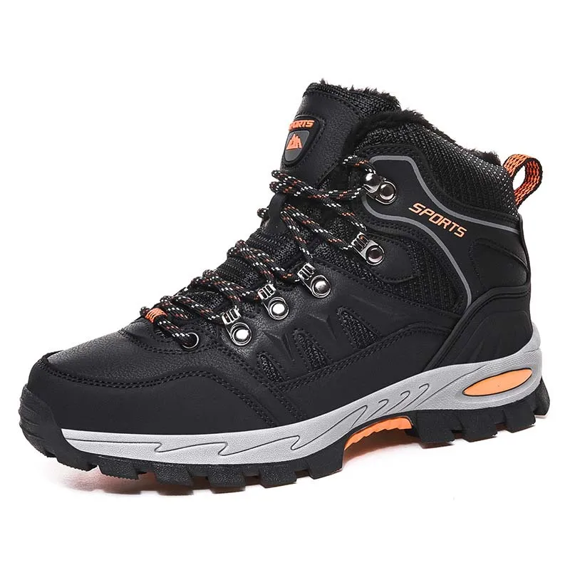 Snow Boots Men's Winter Fleece Warm Outdoor Climbing Waterproof Non-slip Sneakers High-top Fashion All-match Men's Shoes
Snow Boots Men's Winter Fleece Warm Outdoor Climbing Waterproof Non-slip Sneakers High-top Fashion All-match Men's Shoes