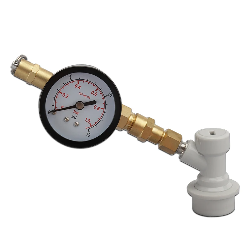 0~15psi Pressure Valve Gauge CO2 charger Pressure Relief Valve Homebrew Beer Ball Lock Pressure Valve For Beer Brewing Equipment
0~15psi Pressure Valve Gauge CO2 charger Pressure Relief Valve Homebrew Beer Ball Lock Pressure Valve For Beer Brewing Equipment