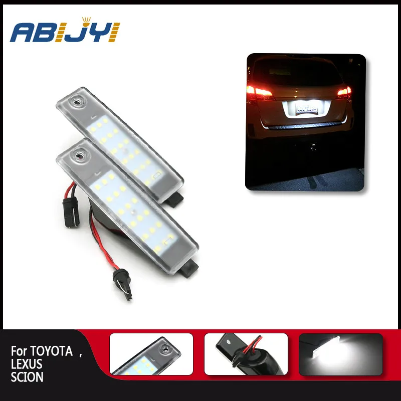 2Pcs LED Number License Plate Light Lamp For LEXUS XU10 RX RX300 1999-2003 TOYOTA Hiace S.B.V/ Highlander/ RAV4 Scion XB
2Pcs LED Number License Plate Light Lamp For LEXUS XU10 RX RX300 1999-2003 TOYOTA Hiace S.B.V/ Highlander/ RAV4 Scion XB