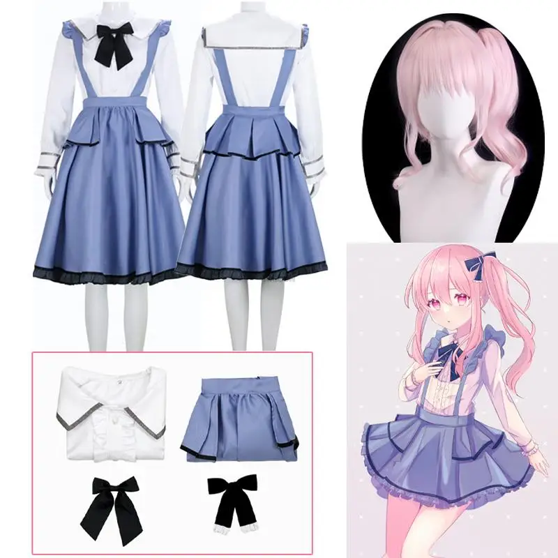 Project Sekai цветная сцена! Костюм для косплея Akiyama Mizuki из аниме парик Akiyama Mizuki милая девушка
Project Sekai цветная сцена! Костюм для косплея Akiyama Mizuki из аниме парик Akiyama Mizuki милая девушка