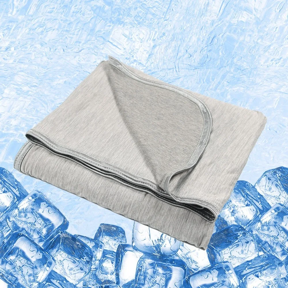 Light Gray Summer Atmospheric Double Layer Cool Blanket Living Room Sofa Bedding Office Air Conditioner Nap Cooling Blanket
Light Gray Summer Atmospheric Double Layer Cool Blanket Living Room Sofa Bedding Office Air Conditioner Nap Cooling Blanket