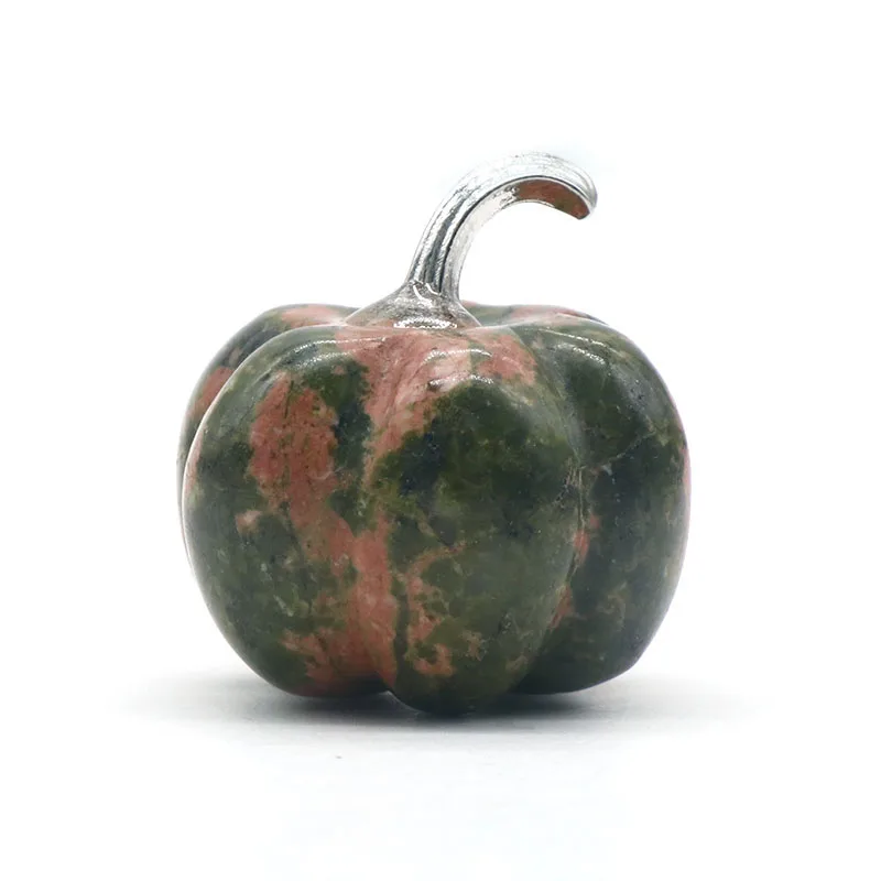 Unakite Pumpkins Figurines for Home office Party Decoration Handmade Carved 30MM Gemstone Pendant
Unakite Pumpkins Figurines for Home office Party Decoration Handmade Carved 30MM Gemstone Pendant