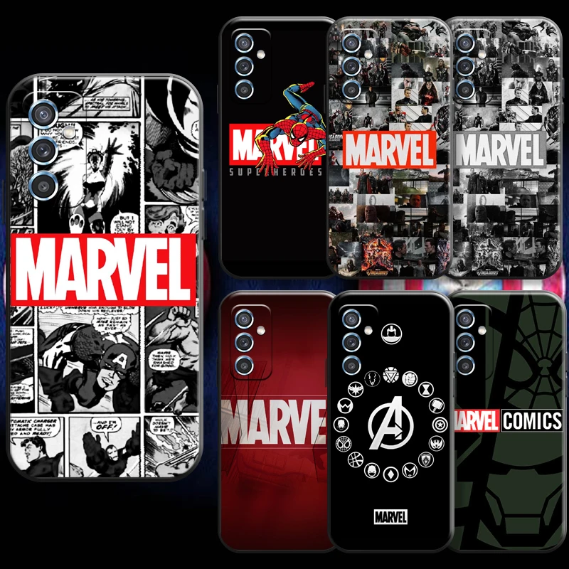 Marvel Logo Comics For Samsung S8 S9 Plus S10 S10E S20 S21 FE Lite Ultra Plus Phone Case Back Silicone Cover Black
Marvel Logo Comics For Samsung S8 S9 Plus S10 S10E S20 S21 FE Lite Ultra Plus Phone Case Back Silicone Cover Black