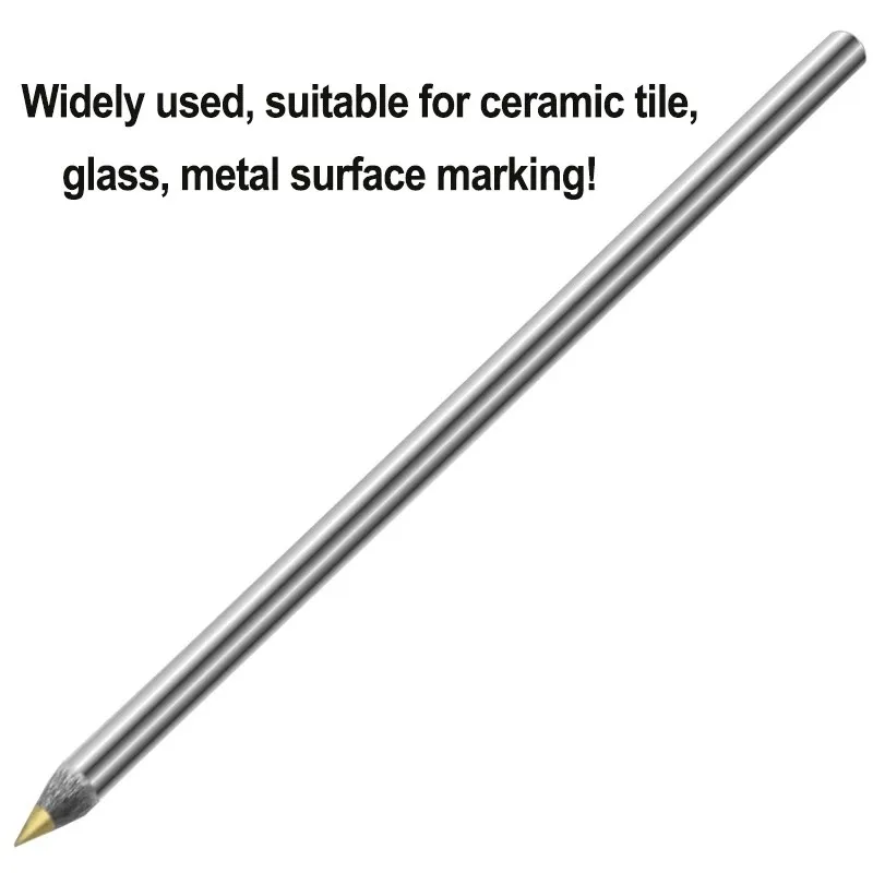 1pcs Tile Cutter Diamond Glass Carbide Scriber Hard Metal Lettering Pen Construction Alloy Marking Tool For Hardened Materials
1pcs Tile Cutter Diamond Glass Carbide Scriber Hard Metal Lettering Pen Construction Alloy Marking Tool For Hardened Materials
