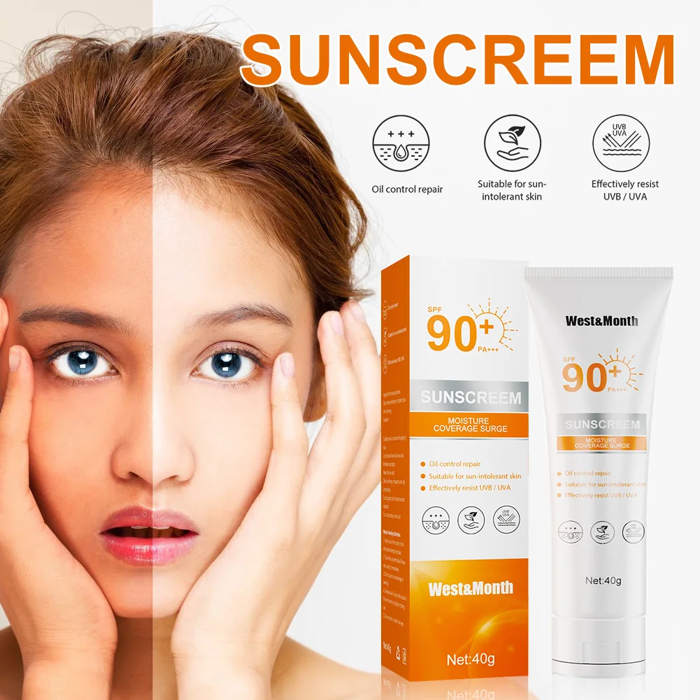Facial Body Sunscreen Refreshing Sun Cream Oil Control Moisturizing Sunblock Skin Cream Long Lasting Protection Suncream
Facial Body Sunscreen Refreshing Sun Cream Oil Control Moisturizing Sunblock Skin Cream Long Lasting Protection Suncream