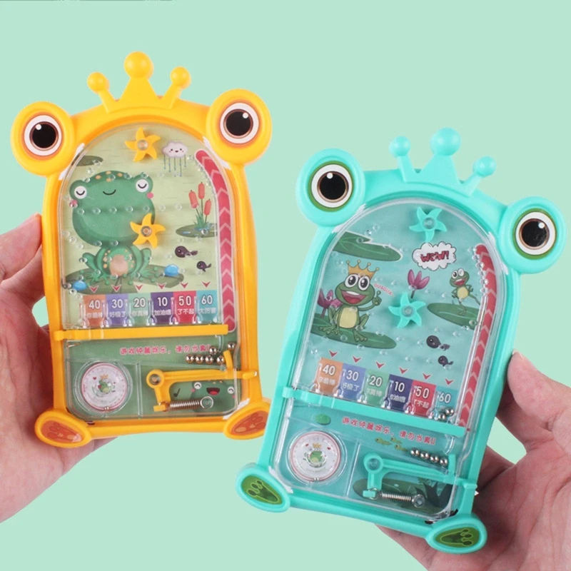 2022 New 6.3x4.13in Desktop Pinball Brain Training Table Play Toys Parent-Kid Interactive Game Portable Educational Toys
2022 New 6.3x4.13in Desktop Pinball Brain Training Table Play Toys Parent-Kid Interactive Game Portable Educational Toys