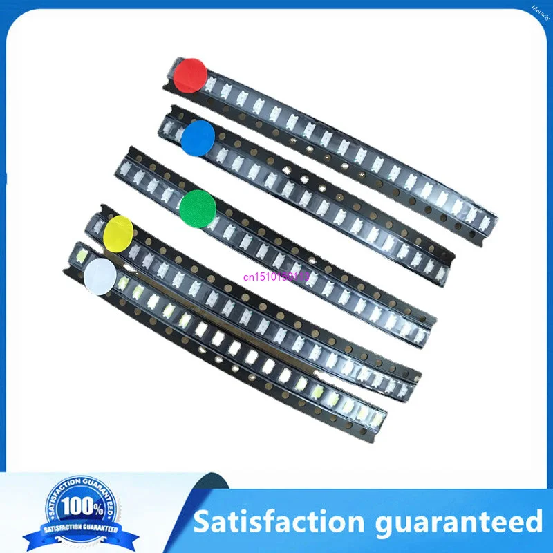 5 x 100pcs/Color=500pcs New 1206 0805 0603 Red/Green/Blue/White/Yellow SMD LED kit
5 x 100pcs/Color=500pcs New 1206 0805 0603 Red/Green/Blue/White/Yellow SMD LED kit