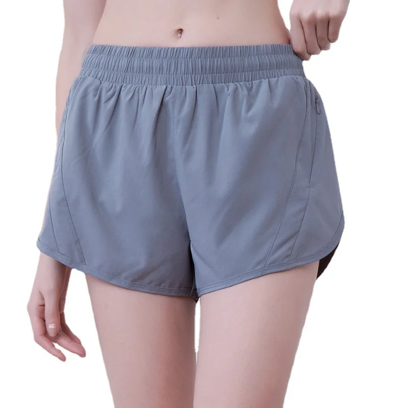 Sports shorts women's summer thin yoga running fitness pink quick drying pants with pockets workout
Sports shorts women's summer thin yoga running fitness pink quick drying pants with pockets workout