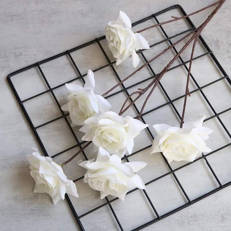 Simulated Flowers With 6 Heads Roses Bouquet For Wedding Scenery Home Photography Props Flower Arrangement And Decoration
Simulated Flowers With 6 Heads Roses Bouquet For Wedding Scenery Home Photography Props Flower Arrangement And Decoration