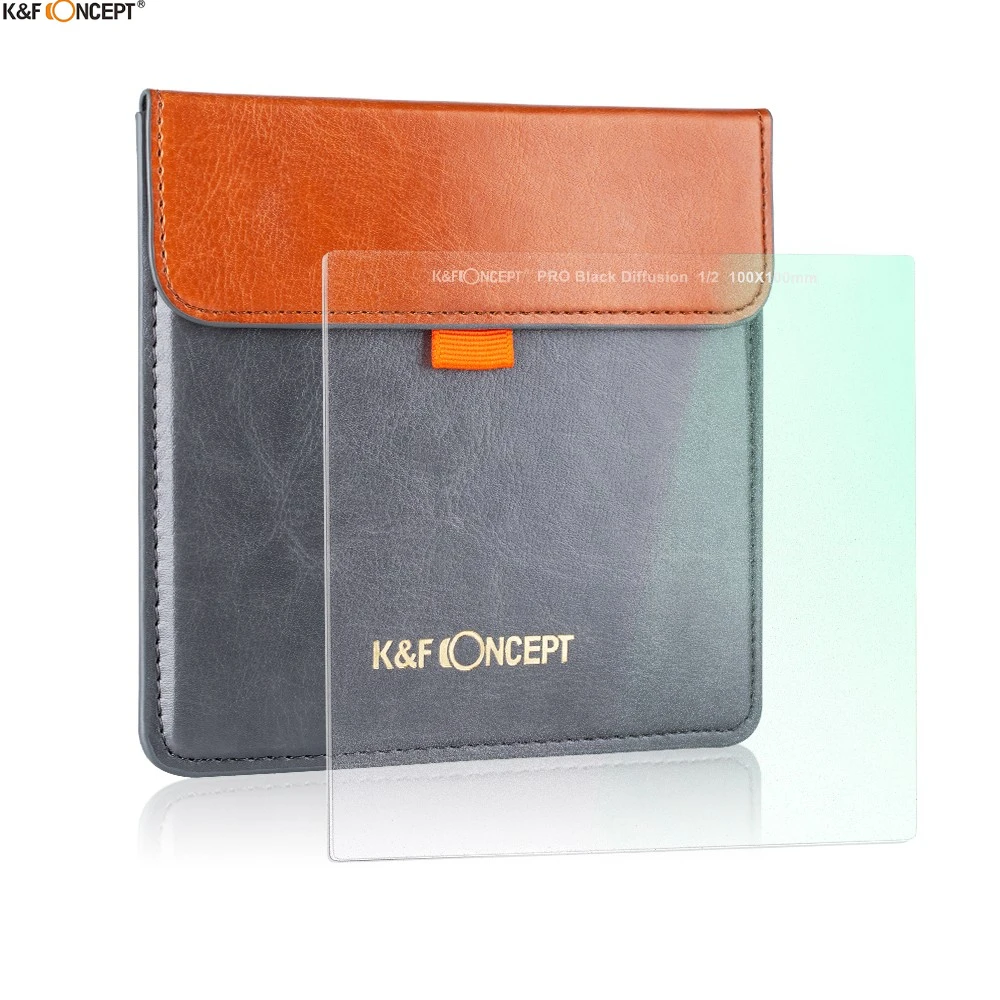 K&F Concept 100x100mm Square Black Mist Diffusion 1/2 Effect Filter 28 Multi-Layer Coatings Dream Cinematic Effects Filter
K&F Concept 100x100mm Square Black Mist Diffusion 1/2 Effect Filter 28 Multi-Layer Coatings Dream Cinematic Effects Filter