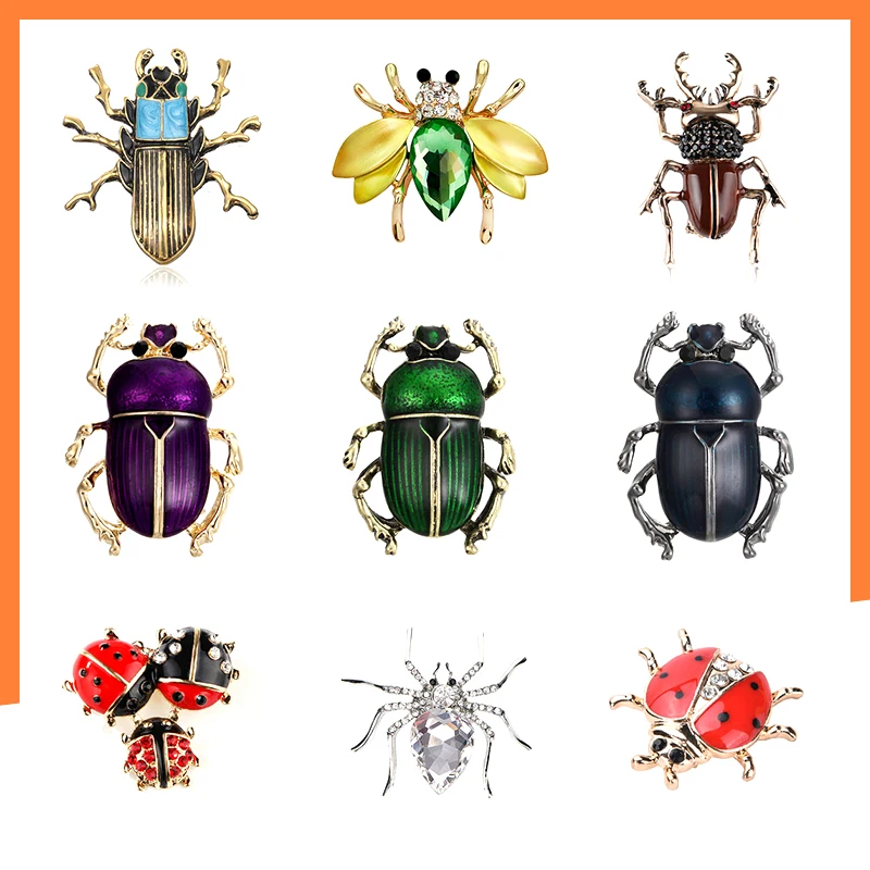 

Bee Ladybug Ant Bird Snail Brooch Insect Brooch Pin Jewelry Banquet Christmas Gift Accessories Jewelry Friends Brooch