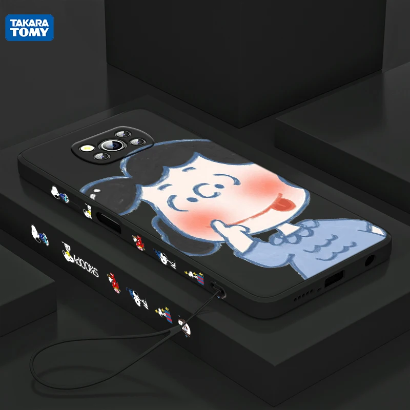 Cute Snoopy Charlie Brown For Xiaomi POCO X3 NFC F3 GT M4 M3 M2 Pro C3 X2 11 Ultra Silicone Liquid Left Rope Phone Case Cover
Cute Snoopy Charlie Brown For Xiaomi POCO X3 NFC F3 GT M4 M3 M2 Pro C3 X2 11 Ultra Silicone Liquid Left Rope Phone Case Cover