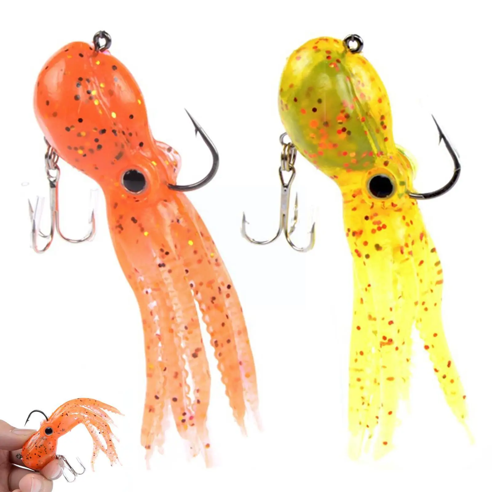 Octopus Swimbait 23g 9cm Soft Fishing Bait With Double Saltwater Bait Artificial Jig Wobbler Metal Lure Head Fishing Hooks T3M7
Octopus Swimbait 23g 9cm Soft Fishing Bait With Double Saltwater Bait Artificial Jig Wobbler Metal Lure Head Fishing Hooks T3M7