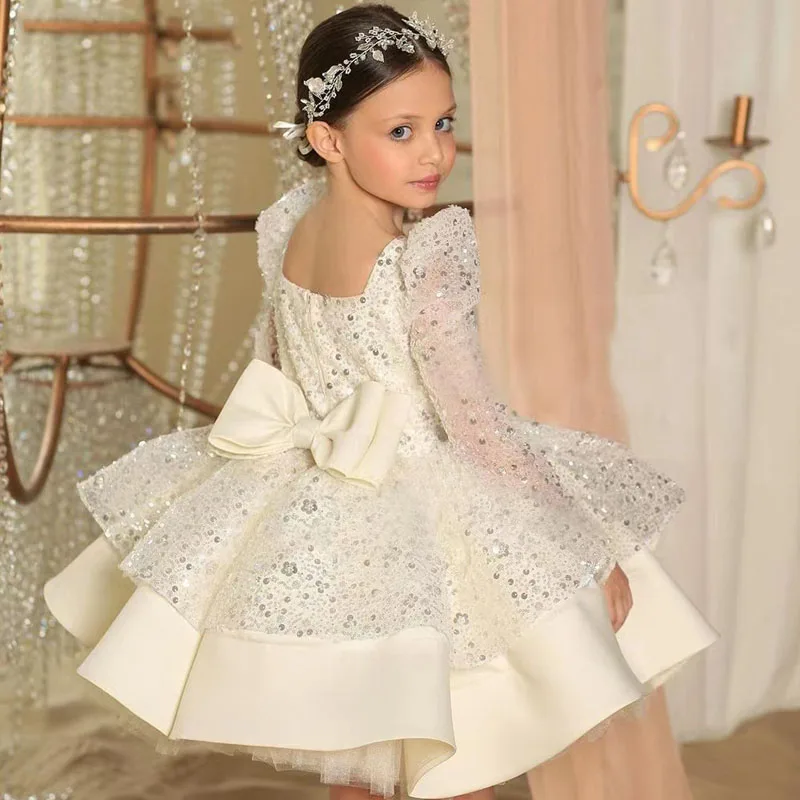 Pre-sale (Ship In February) 2023 Girls Clothes White Glittering Sequins Performance Dress Princess Dress Kids Dresses for Girls
Pre-sale (Ship In February) 2023 Girls Clothes White Glittering Sequins Performance Dress Princess Dress Kids Dresses for Girls