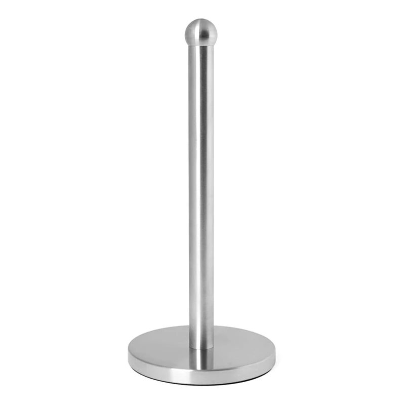 Countertop Stainless Steel Paper Towel Holder , Tear Kitchen Paper Towel With Heavy Base For Standard Paper Towel Rolls Durable
Countertop Stainless Steel Paper Towel Holder , Tear Kitchen Paper Towel With Heavy Base For Standard Paper Towel Rolls Durable