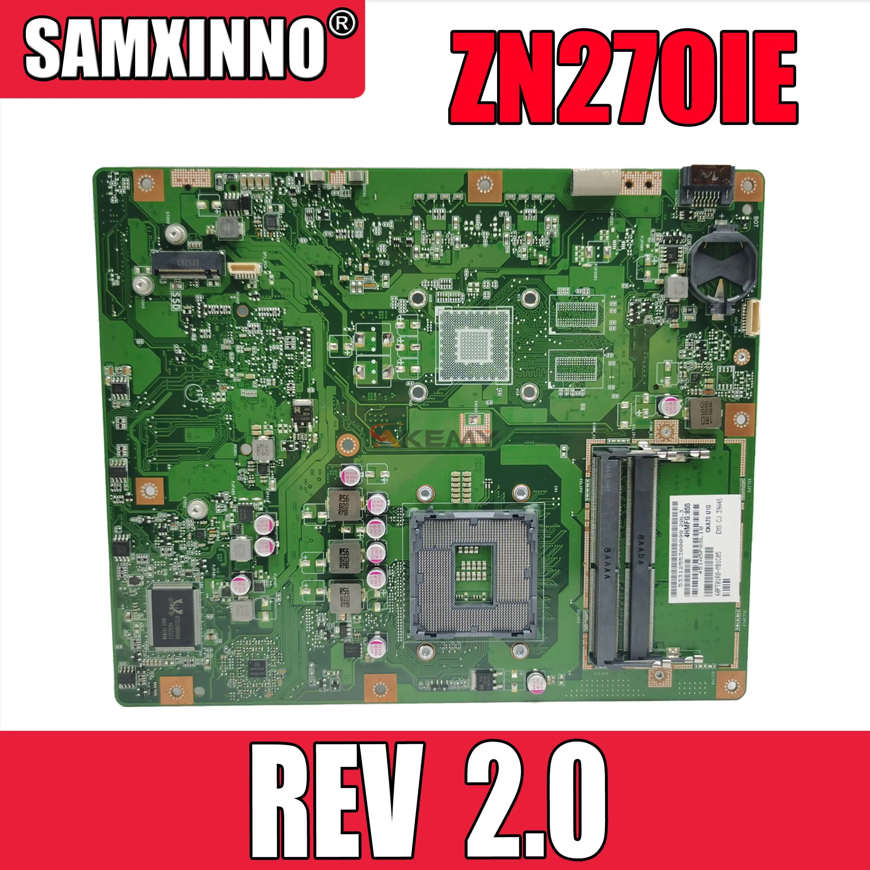 Akemy для ASUS ZN270IE ZN270I оригинальная материнская плата все-в-одном для ноутбука GM системная плата 100% тест
Akemy для ASUS ZN270IE ZN270I оригинальная материнская плата все-в-одном для ноутбука GM системная плата 100% тест