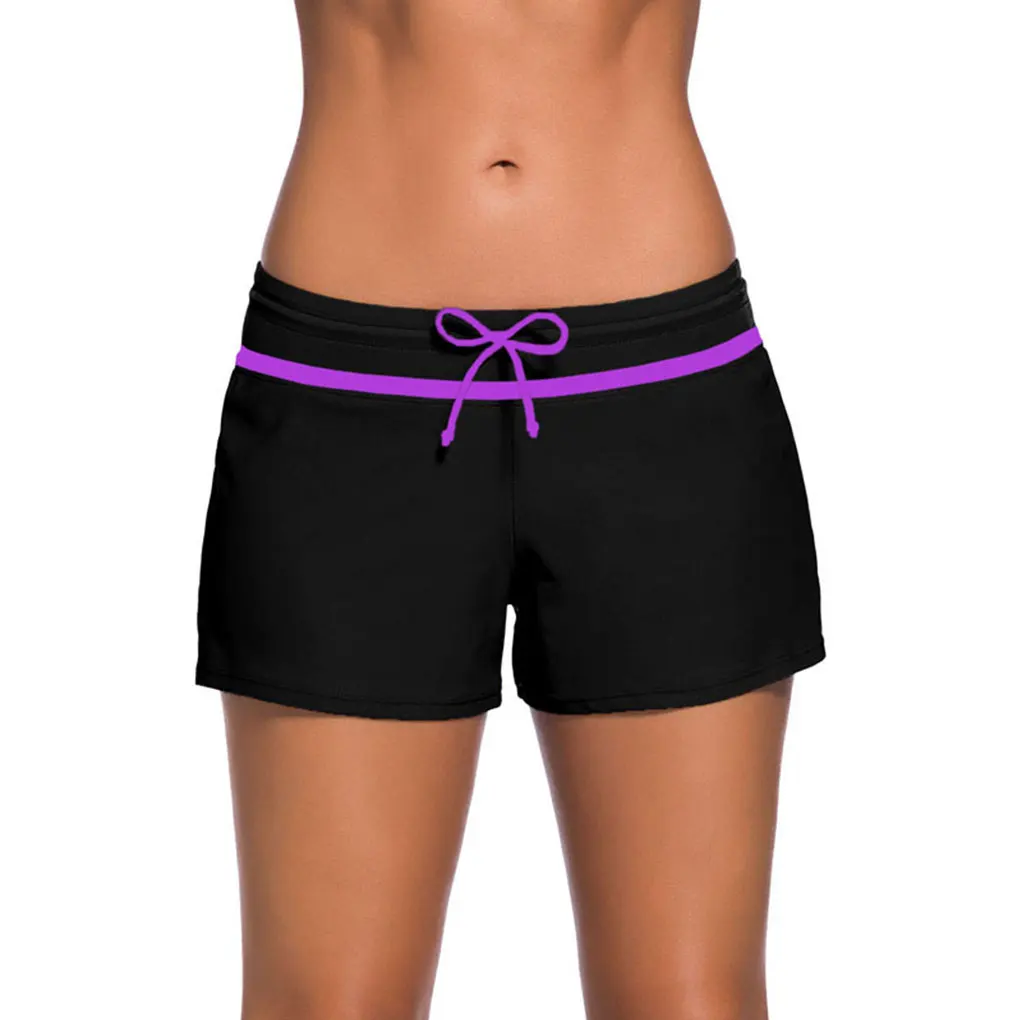 1/2/3 Swimsuit Adjustable Drawstring Band Fast Drying Fashionable Four Corner Design Shorts Breathable Swimwear Black Purple S
1/2/3 Swimsuit Adjustable Drawstring Band Fast Drying Fashionable Four Corner Design Shorts Breathable Swimwear Black Purple S