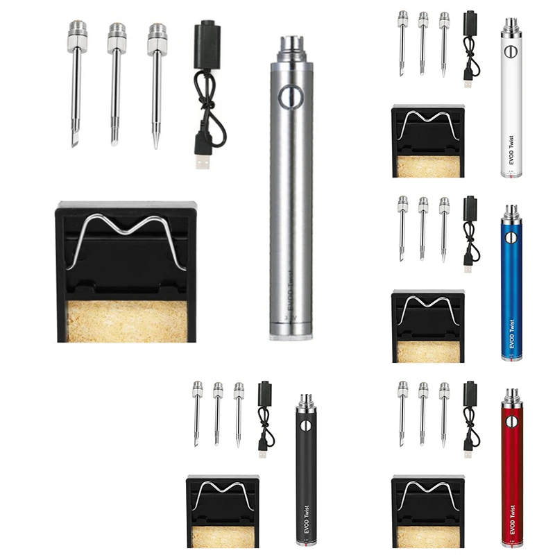 510 Interface 5V 8W Battery-Powered Soldering Iron, With USB Soldering Iron, Wireless Charging Solder Iron
510 Interface 5V 8W Battery-Powered Soldering Iron, With USB Soldering Iron, Wireless Charging Solder Iron