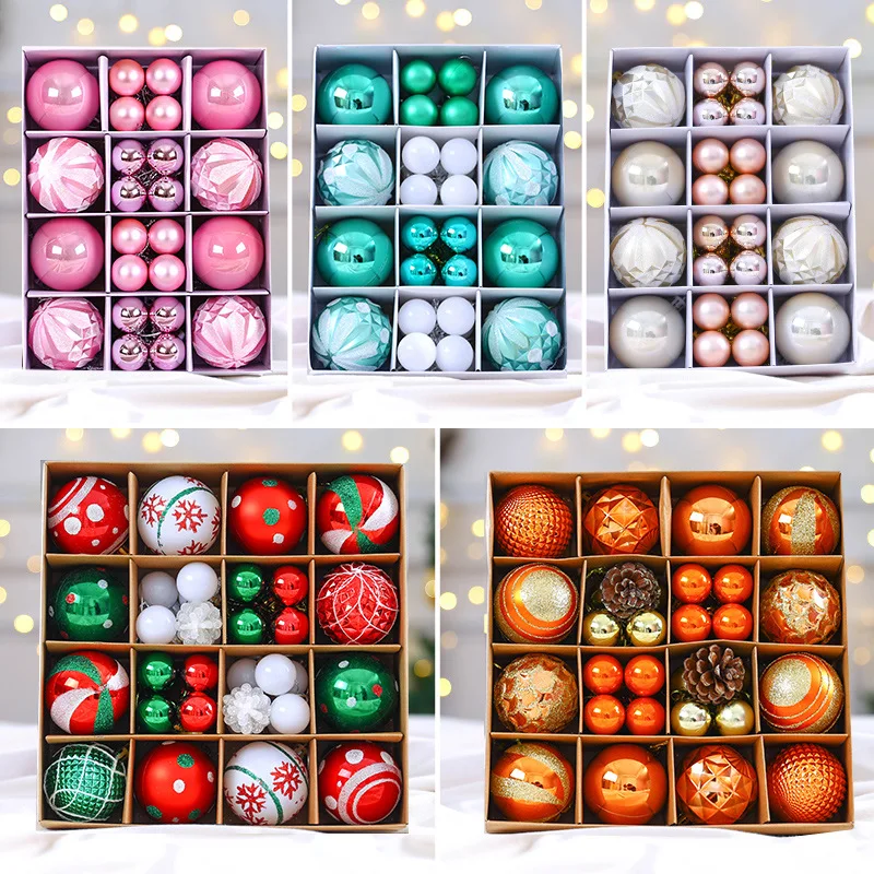 42/40Pcs Christmas Tree Decoration Christmas Tree Ball Ornaments for Home Decor Navidad Pendant Ball Accessories New Year 2024
42/40Pcs Christmas Tree Decoration Christmas Tree Ball Ornaments for Home Decor Navidad Pendant Ball Accessories New Year 2024