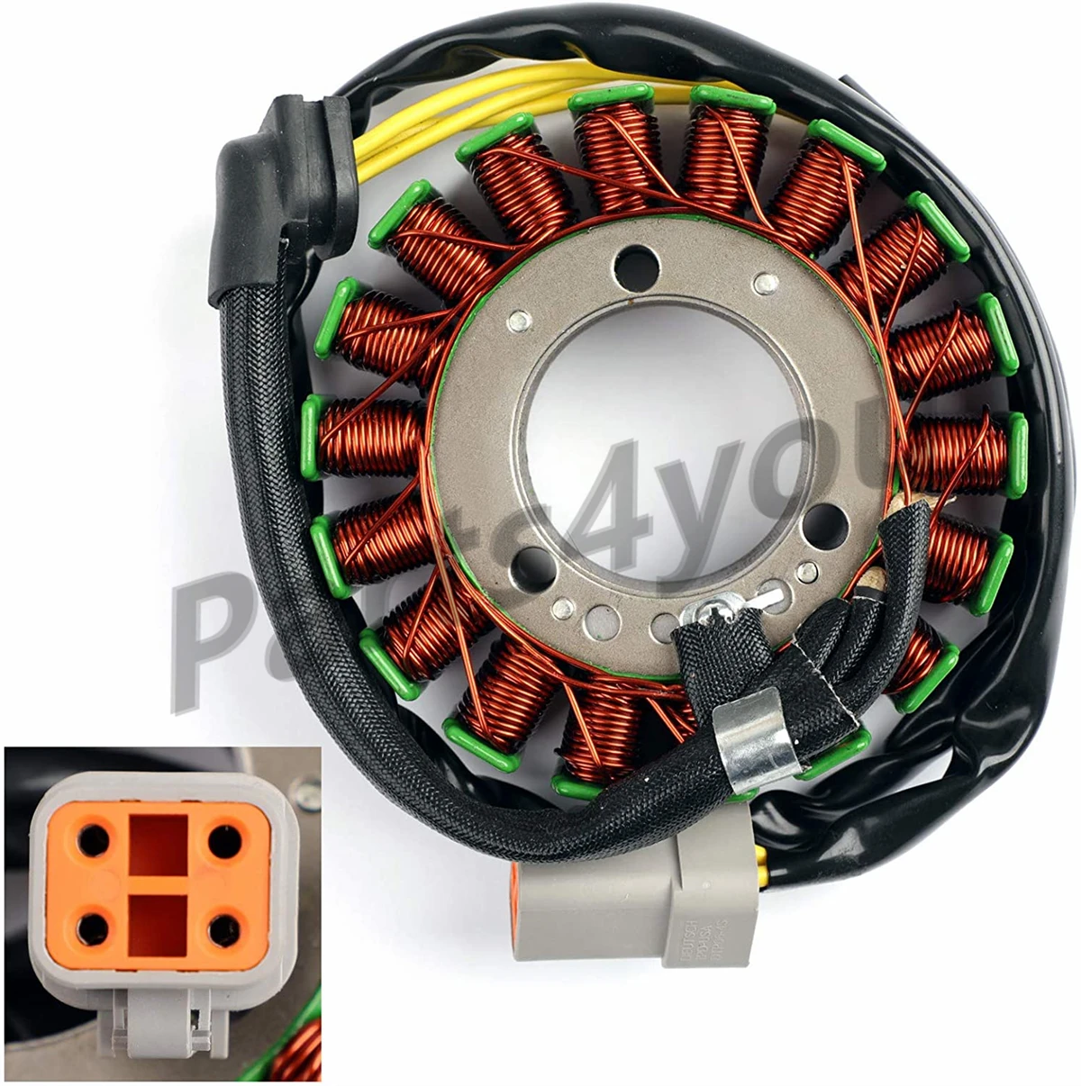 Magneto Generator Stator Coil for Can-am 420296907 420684850 420685920 Max Outlander Renegade 400 500 570 650 800 800R 1000
Magneto Generator Stator Coil for Can-am 420296907 420684850 420685920 Max Outlander Renegade 400 500 570 650 800 800R 1000