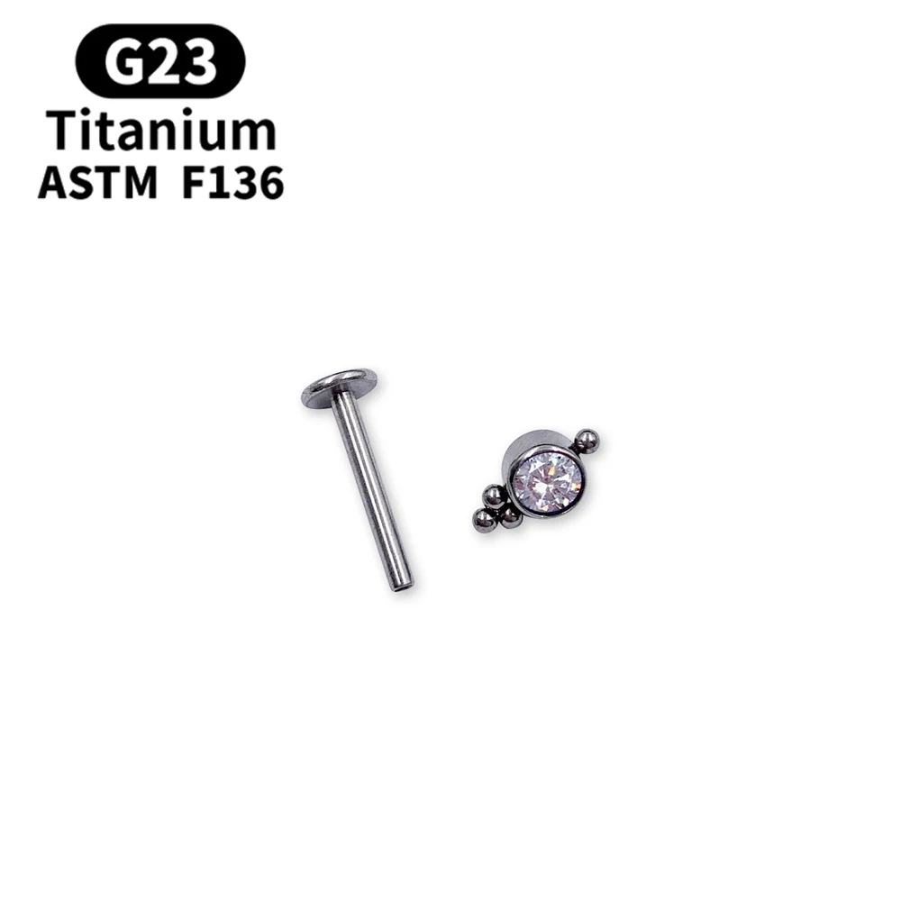G23 Titanium Labret Lip Rings Clear Zircon Ear Cartilage Tragus Helix Earrings Labret Stud Body Piercing Jewelry for Women
G23 Titanium Labret Lip Rings Clear Zircon Ear Cartilage Tragus Helix Earrings Labret Stud Body Piercing Jewelry for Women