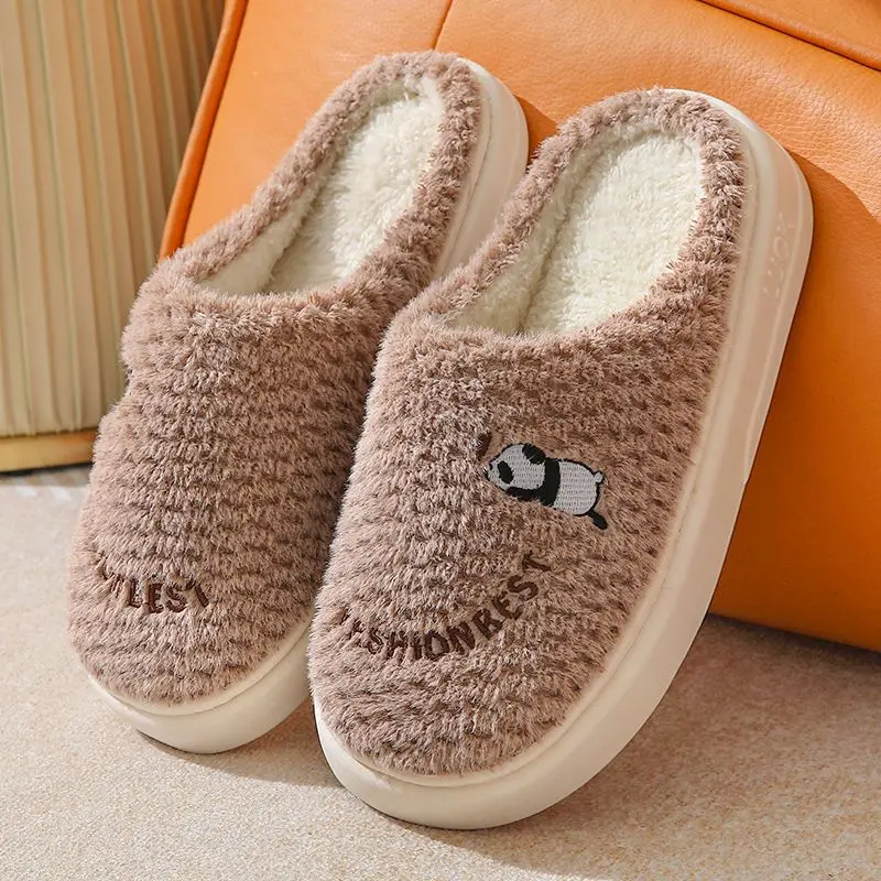 Furry slipper men flip flops fuzzy house slippers panda closed fluffy home shoes for man warm indoor slides slipper unisex
Furry slipper men flip flops fuzzy house slippers panda closed fluffy home shoes for man warm indoor slides slipper unisex