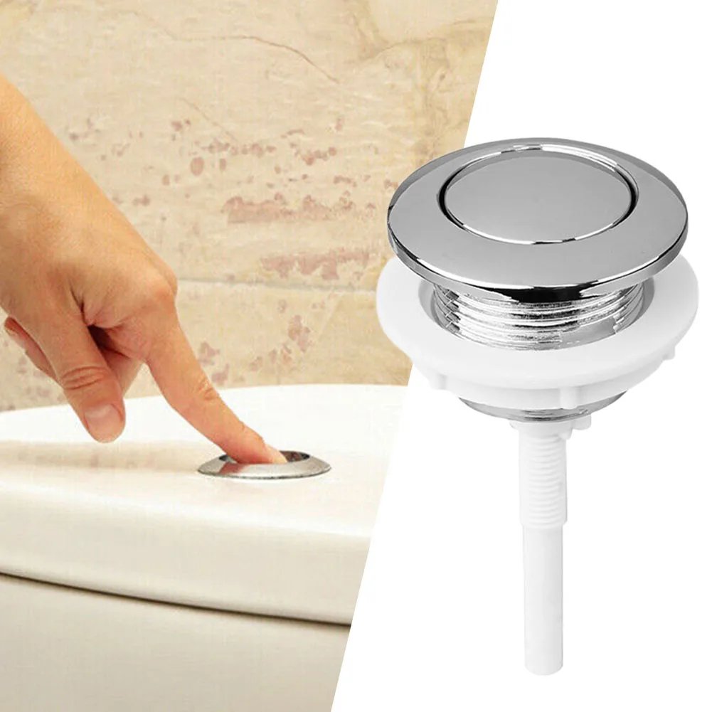 38mm Toilet Push Buttons Single Flush Buttons Water Tank Round Valve Rods Push Buttons Saving For Cistern Bathroom Accessories
38mm Toilet Push Buttons Single Flush Buttons Water Tank Round Valve Rods Push Buttons Saving For Cistern Bathroom Accessories