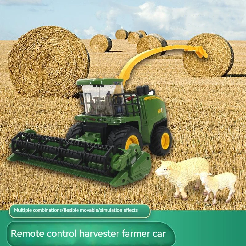 1:24 Farm Vehicle Farmer Vehicle 2.4g Remote Control Electric Four Wheel Farmer Vehicle Harvester Children's Rc Car Toys Gift
1:24 Farm Vehicle Farmer Vehicle 2.4g Remote Control Electric Four Wheel Farmer Vehicle Harvester Children's Rc Car Toys Gift
