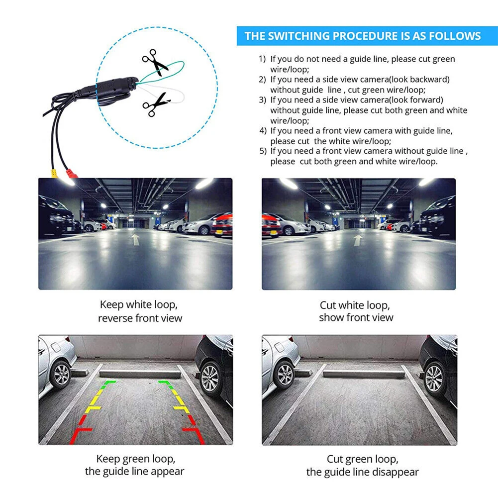 Rear View Camera Car Reversing Waterproof 170 Degrees 30fps Black Car Electronics Parking Assistance Brand New
Rear View Camera Car Reversing Waterproof 170 Degrees 30fps Black Car Electronics Parking Assistance Brand New