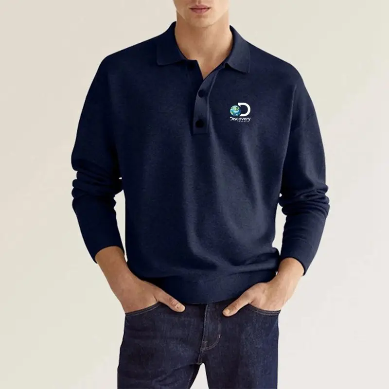 New Fashion Solid Polo Shirt Men Korean Fashion Clothing Long Sleeve Casual Fit Slim Discovery Man Polo Shirt Button Collar Tops
New Fashion Solid Polo Shirt Men Korean Fashion Clothing Long Sleeve Casual Fit Slim Discovery Man Polo Shirt Button Collar Tops
