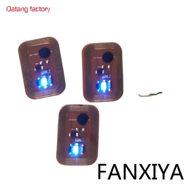 

13.56 Mhz LED Flashing NFC 213 Nail Chip Tag/RFID Nail Stickers