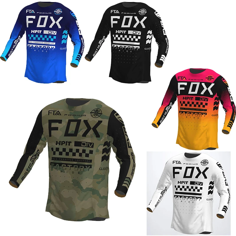 2023 New Customize Team Motorcycle Mtb Moto Cross Jersey Enduro Maillot Hombre DH BMX MX Cycling Downhill Jersey Hpit Fox 
2023 New Customize Team Motorcycle Mtb Moto Cross Jersey Enduro Maillot Hombre DH BMX MX Cycling Downhill Jersey Hpit Fox