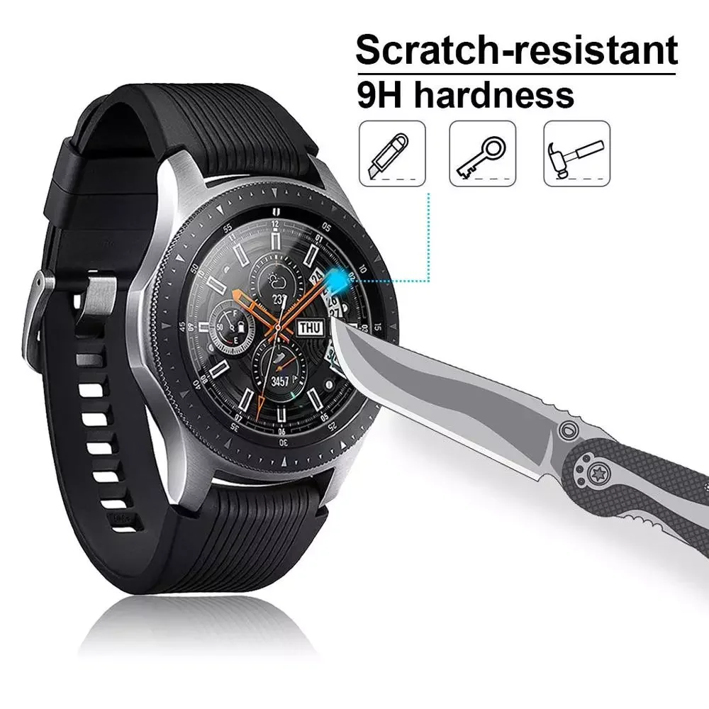 3 Pcs tempered glass for samsung galaxy watch 42 46 mm screen protector for samsung watch 42mm 46mm protective glass film
3 Pcs tempered glass for samsung galaxy watch 42 46 mm screen protector for samsung watch 42mm 46mm protective glass film