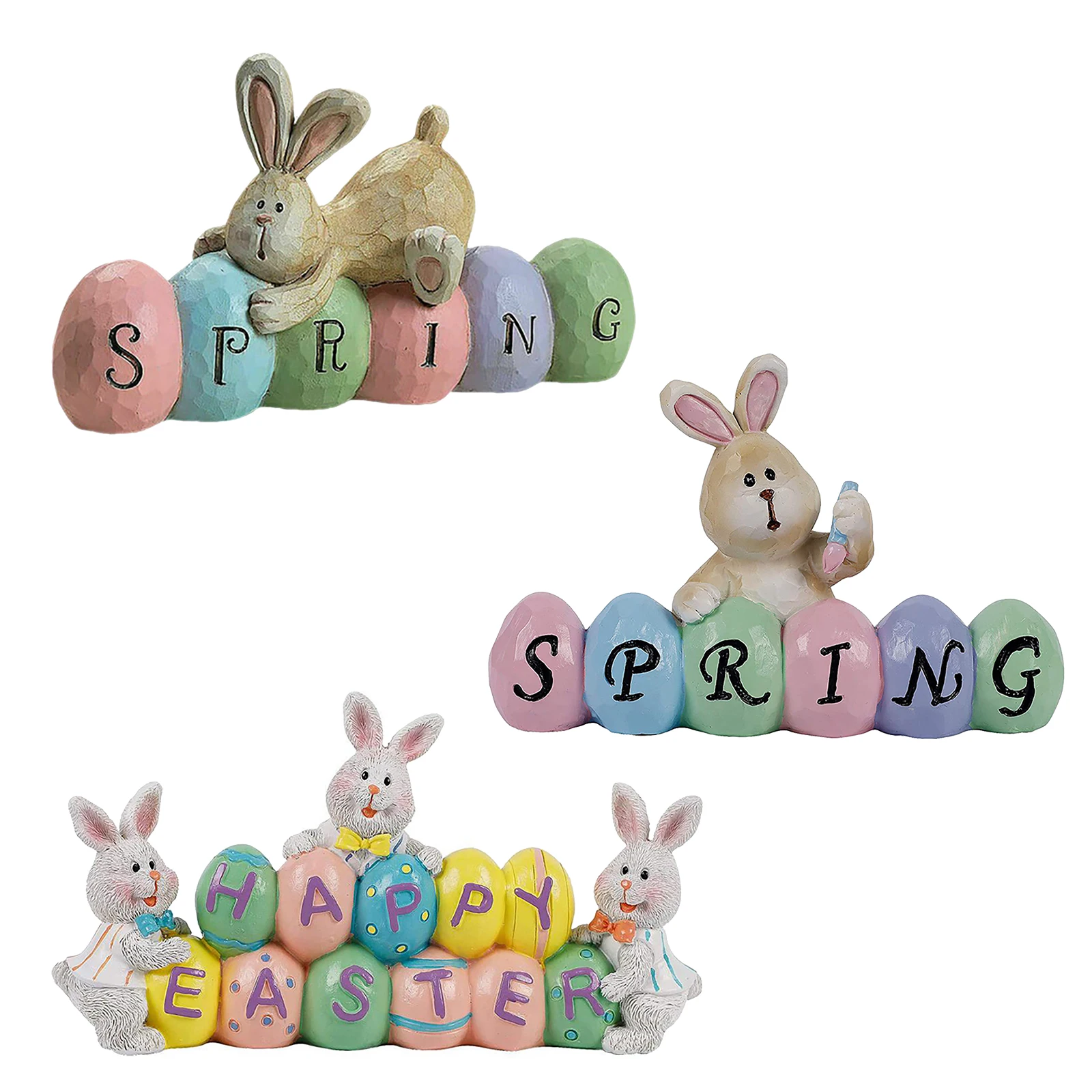 1 Pc Esater Bunny Decorations Rabbit Ornament Cute Craft Desk Decoration For Esater Festival Party Home Decor Accessories
1 Pc Esater Bunny Decorations Rabbit Ornament Cute Craft Desk Decoration For Esater Festival Party Home Decor Accessories