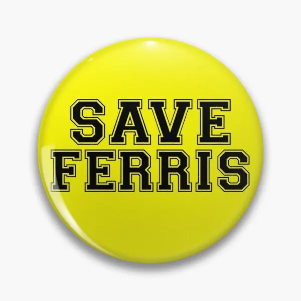 Заколка с мягкими пуговицами Сэкономьте Ферри на заказ, модный Забавный воротник, мультяшный декор для шляпы, милая любимая брошь, металлич...