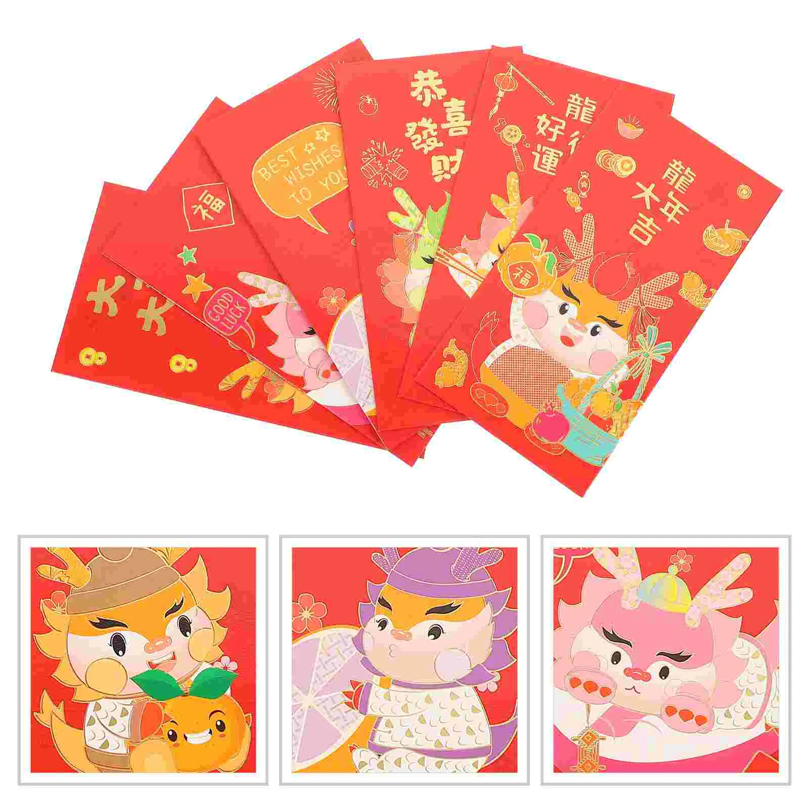 24 Pcs Envelopes Spring Festival Gift Chinese New Year 2024 Zodiac Red Packet Paper Lunar Pocket Luck Money Bag
24 Pcs Envelopes Spring Festival Gift Chinese New Year 2024 Zodiac Red Packet Paper Lunar Pocket Luck Money Bag