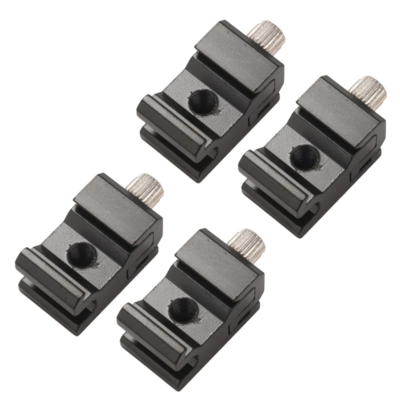 4 Pack Cold Shoe Bracket Adjustable Metal Cold Shoe Adapter Mount For Dslr Camera Nikon Canon Flash Shoe Mount
4 Pack Cold Shoe Bracket Adjustable Metal Cold Shoe Adapter Mount For Dslr Camera Nikon Canon Flash Shoe Mount