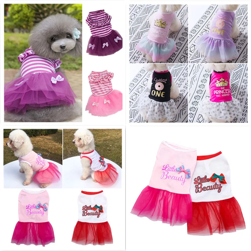 Dress for dogs clothes for small dogs Gradient Color Lace Dog Dress Princess Dress Cotton Tutu Dress Dog Clothing for Chihuahua 
Dress for dogs clothes for small dogs Gradient Color Lace Dog Dress Princess Dress Cotton Tutu Dress Dog Clothing for Chihuahua