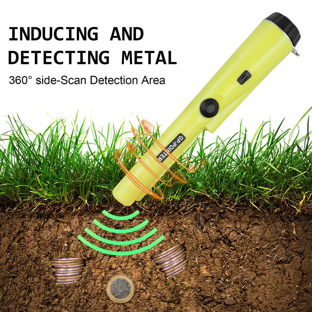 Metal Detector Handheld Metal Locating Rod Precise Positioning Portable Metal Finder Professional Tools Depth Built-in LED Light
Metal Detector Handheld Metal Locating Rod Precise Positioning Portable Metal Finder Professional Tools Depth Built-in LED Light