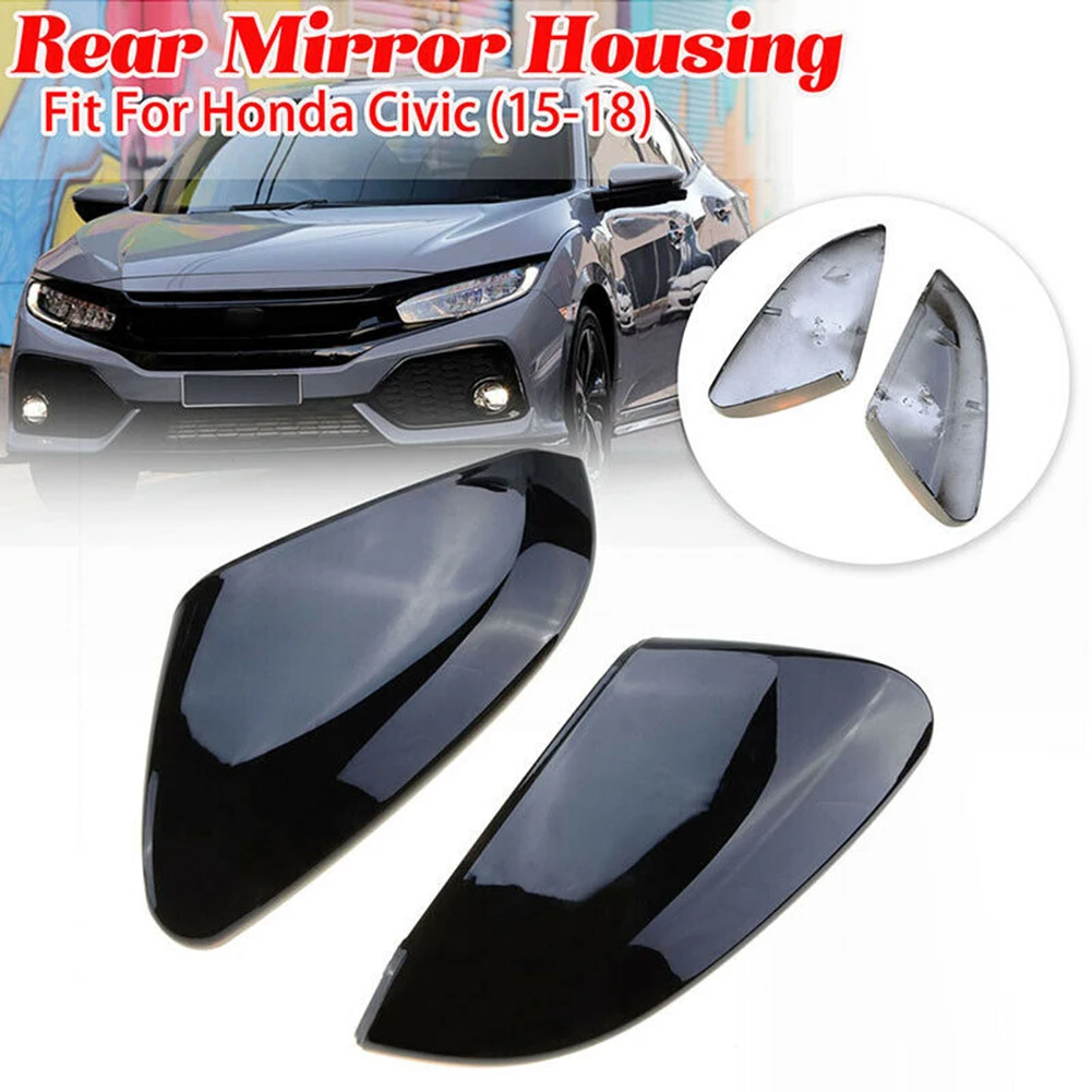 For Honda Civic 10th 2016-21 Side View Mirror Cover Cap Left+Right Gloss Black Waterproof And Never Fade Car Accessories
For Honda Civic 10th 2016-21 Side View Mirror Cover Cap Left+Right Gloss Black Waterproof And Never Fade Car Accessories