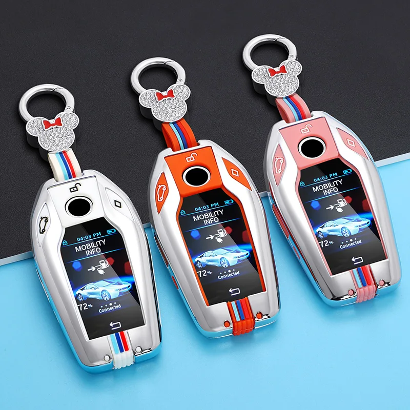 Metal Car Key Case Key Cover Bag Girl Keychain for Bmw F10 Bmw E60 G30 F07 F11 E38 X5 F15 E53 X3 E83 F25 F25 G05 X4 G02 E70 G01
Metal Car Key Case Key Cover Bag Girl Keychain for Bmw F10 Bmw E60 G30 F07 F11 E38 X5 F15 E53 X3 E83 F25 F25 G05 X4 G02 E70 G01