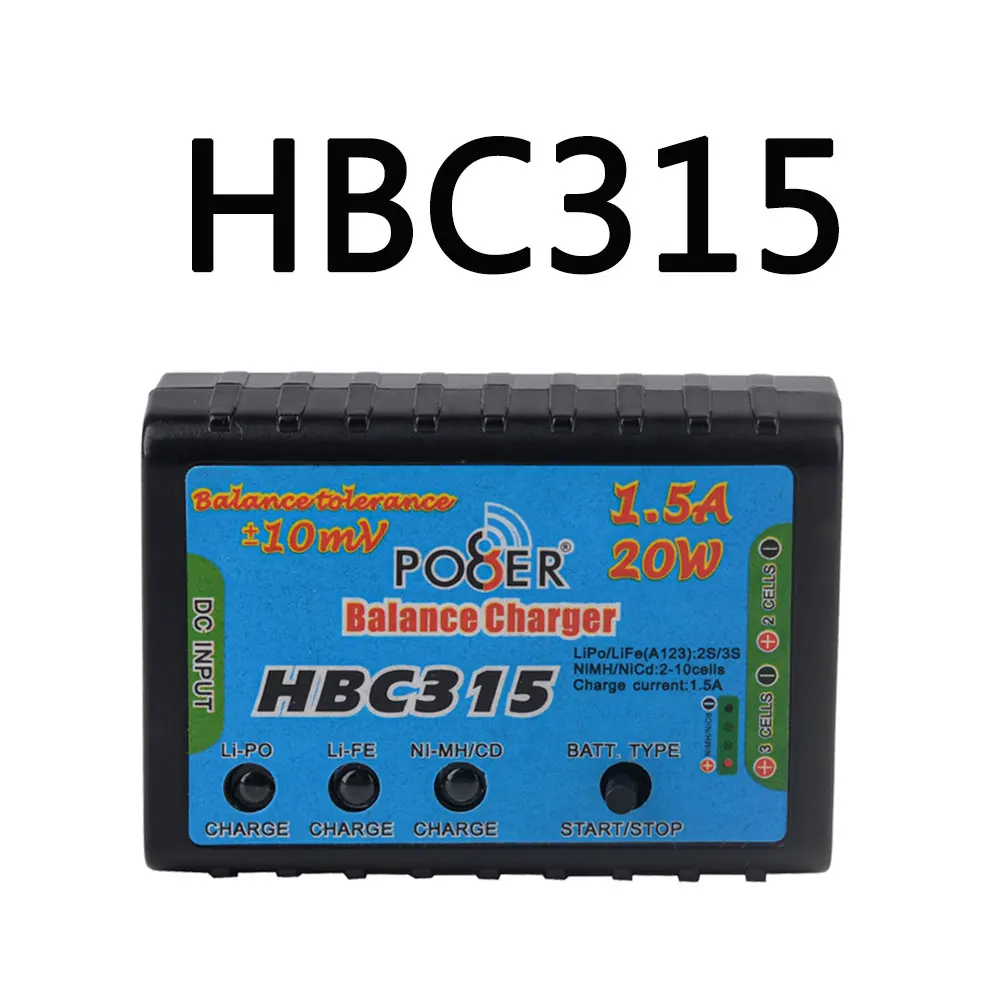 HBC315 простая быстрая зарядка, литиевая батарея 20 Вт, модель высокой мощности, пульт дистанционного управления, автомобильная батарея 2S 3S, Пря...
HBC315 простая быстрая зарядка, литиевая батарея 20 Вт, модель высокой мощности, пульт дистанционного управления, автомобильная батарея 2S 3S, Пря...