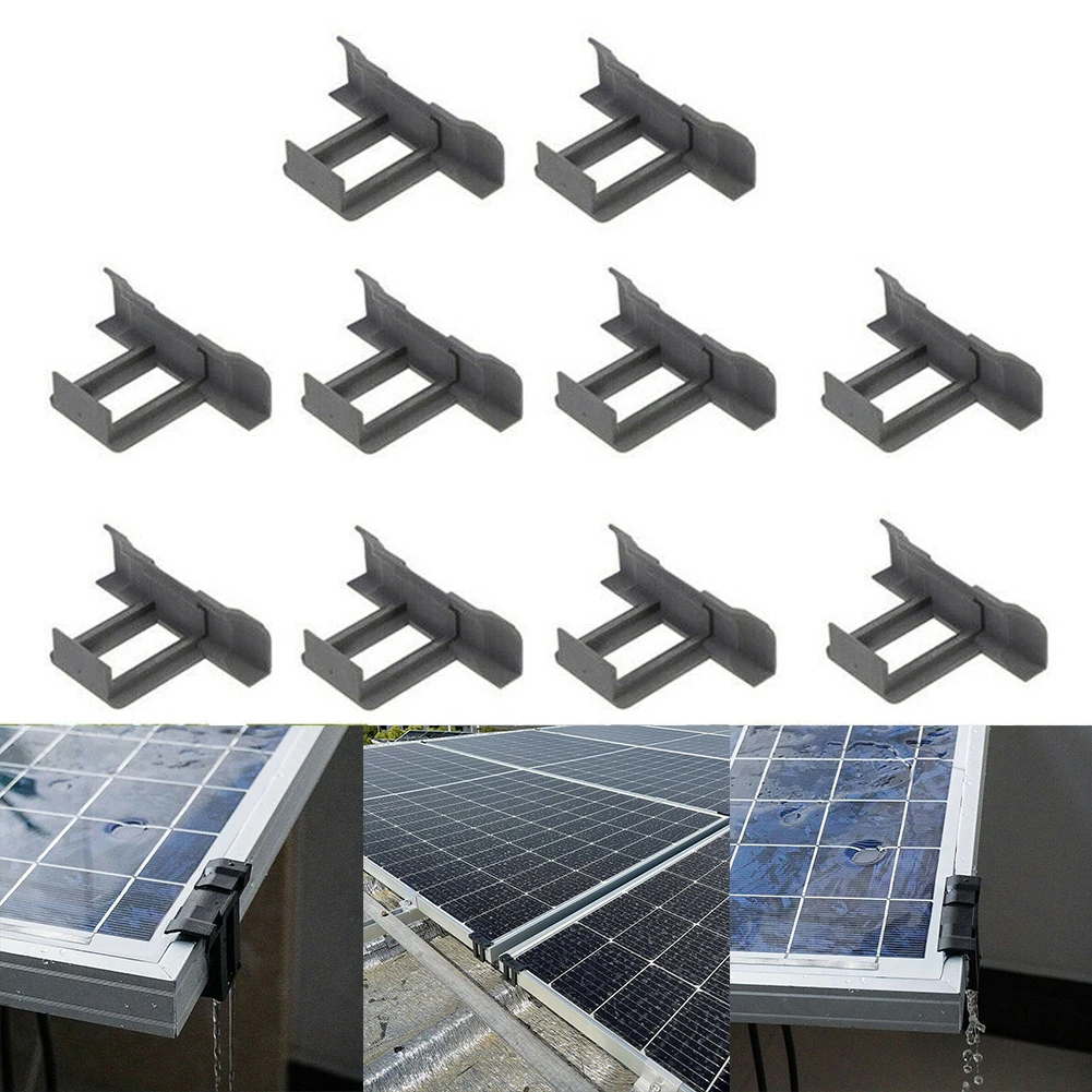 10Pcs Roof Solar Panel Frame Mud Removal Cleaning Clip Water Drain Water Diversion Clip Remove Stagnant Water 30/35/40mm
10Pcs Roof Solar Panel Frame Mud Removal Cleaning Clip Water Drain Water Diversion Clip Remove Stagnant Water 30/35/40mm
