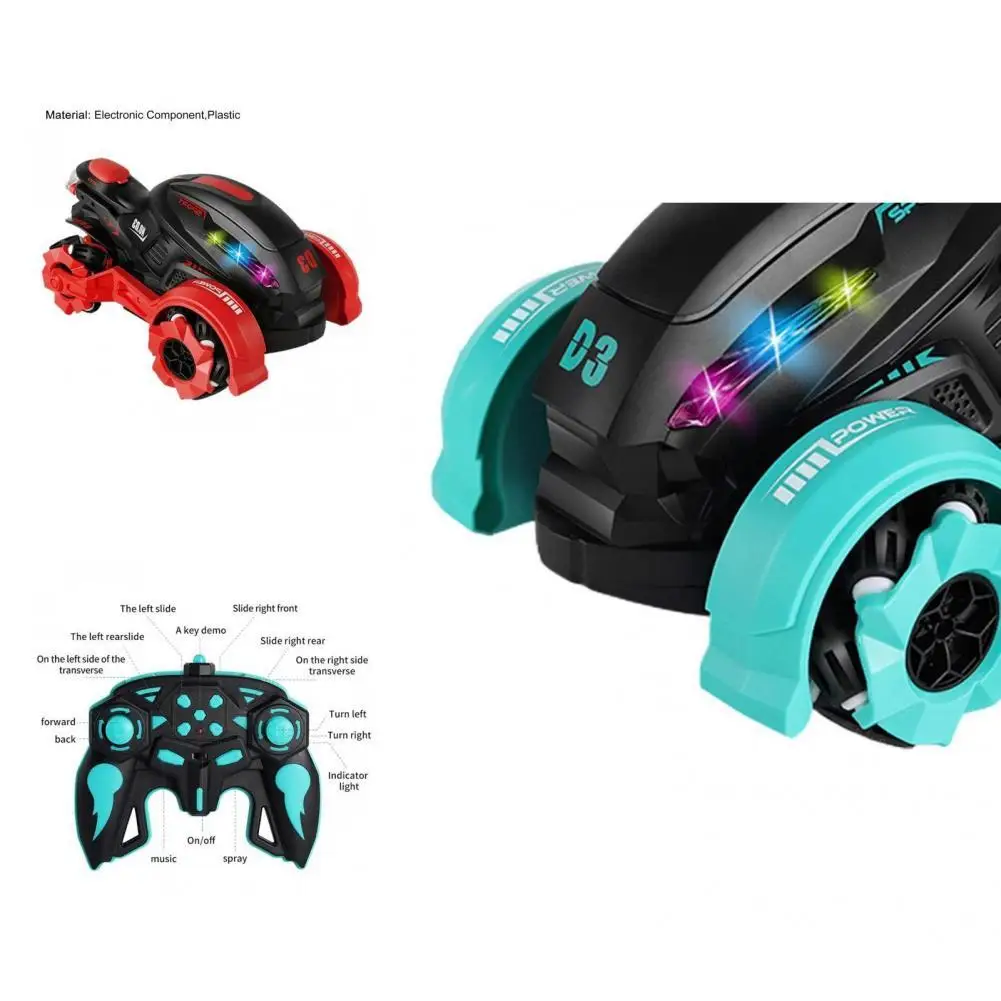 Motorcycle Toy Eco-friendly Lightweight High Speed Cool Light Spray RC Car RC Car Toy for Outdoor
Motorcycle Toy Eco-friendly Lightweight High Speed Cool Light Spray RC Car RC Car Toy for Outdoor